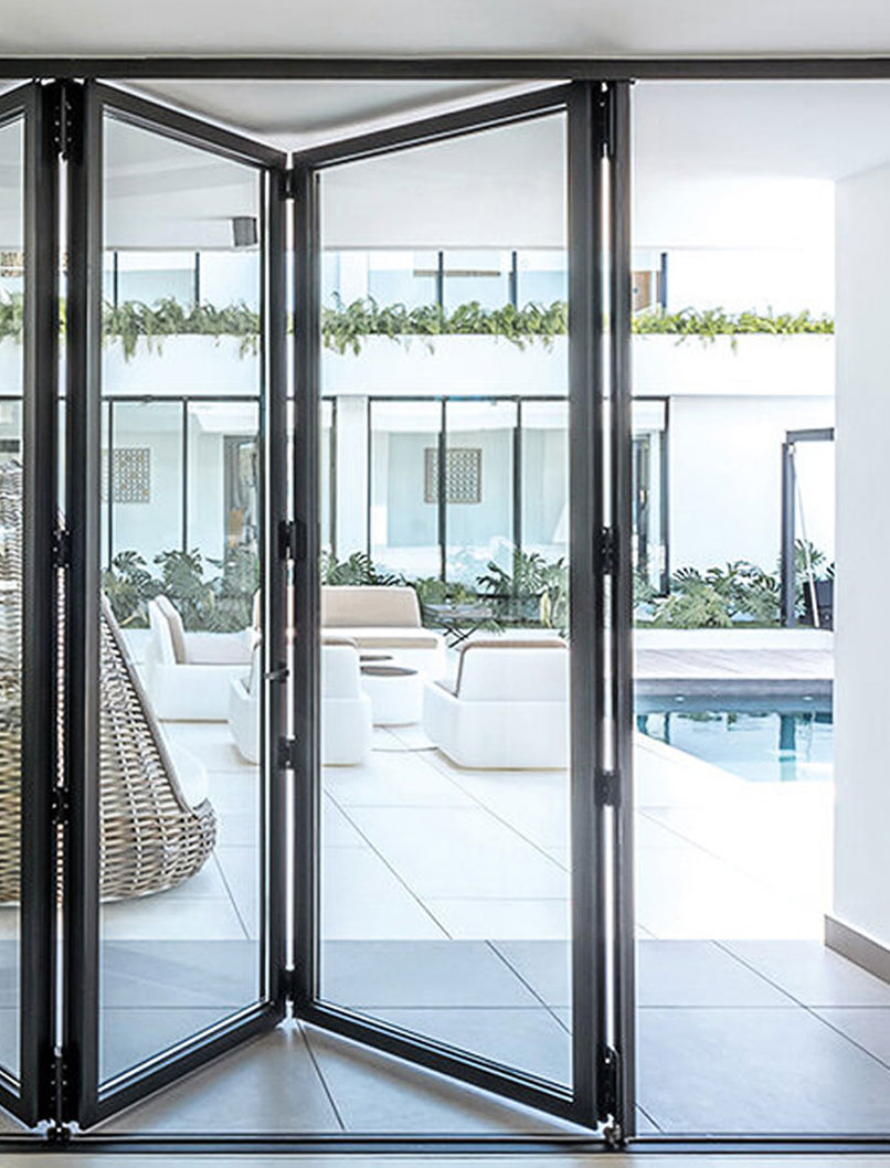 uPVC Fold N Slide Windows