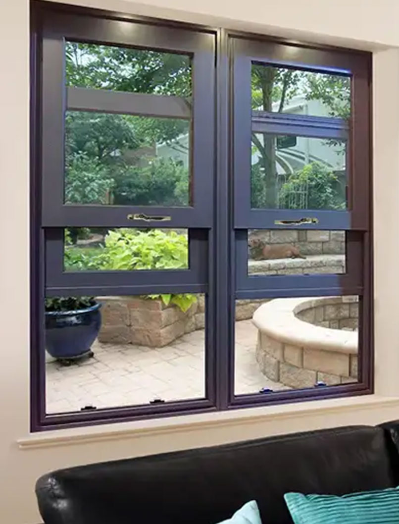 Aluminium Vertical Slider Windows