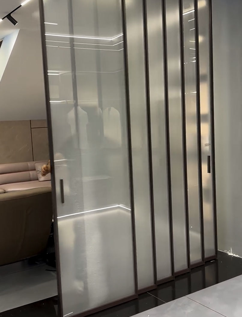 Invisible Single Door Sliding System
